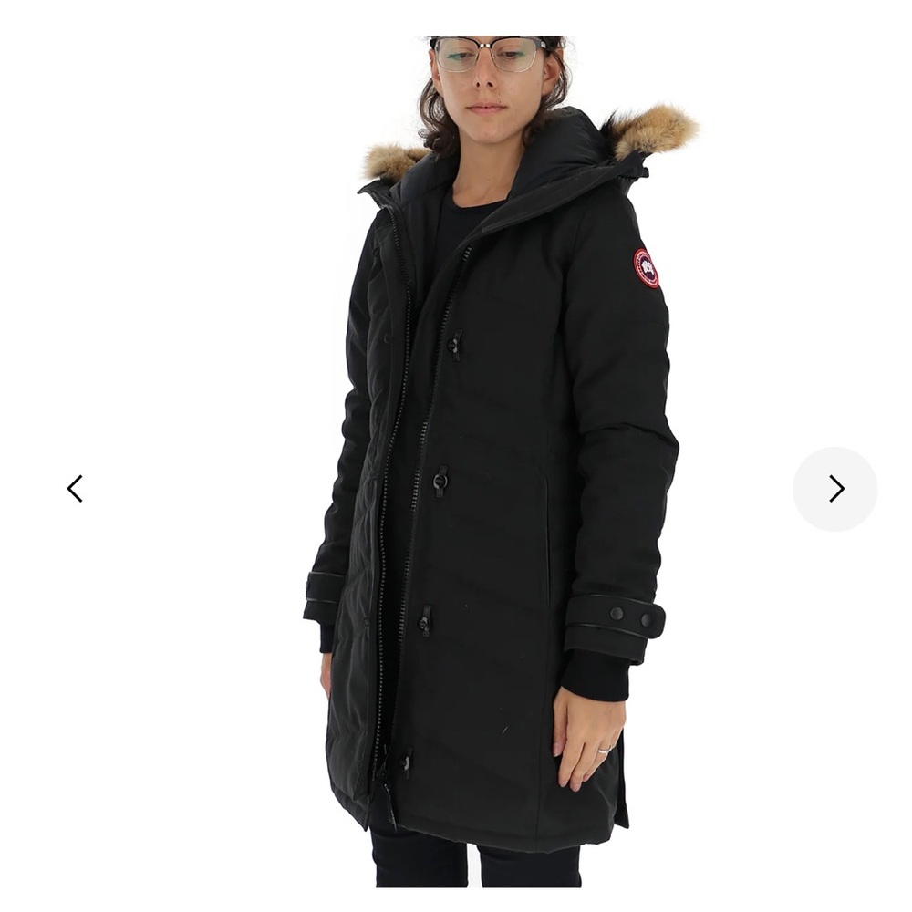 Canada Goose Lorette Fur Trimmed Hooded Parka